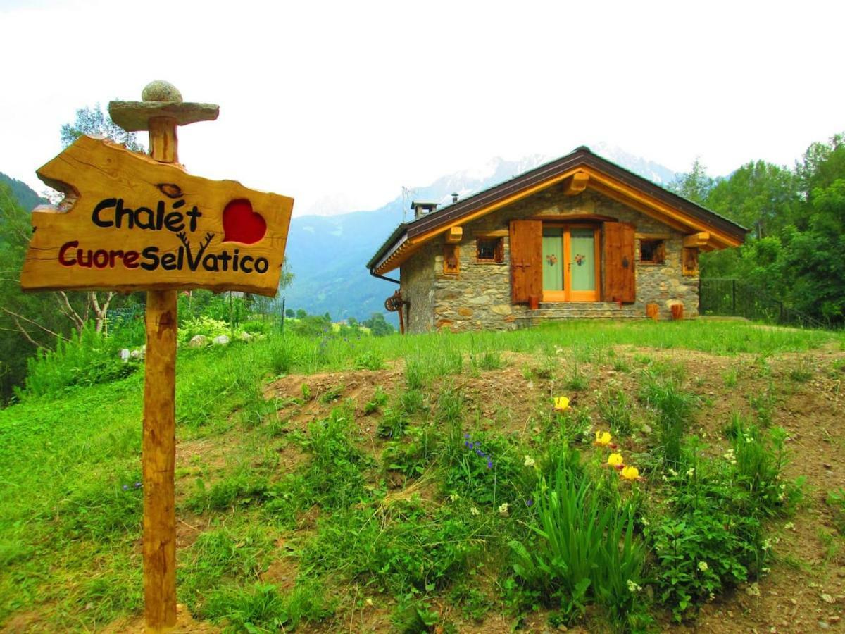 Chalet Cuore Selvatico Monno ภายนอก รูปภาพ